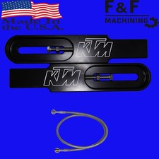 2015-2023 KTM Duke 390 bolt on swingarm extensions, Brake Line 
