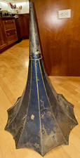 Antique Edison Morning Glory Horn for Standard Cylinder Phonograph picture