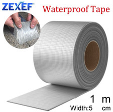 1pc Aluminum Foil Waterproof Tape High Temp Butyl Repair Seal Tape - NEW picture