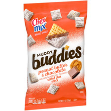Chex Mix Muddy Buddies Peanut Butter and Chocolate Snack Mix, Snacks, 9 oz picture