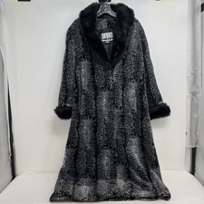 Boulevard East Coat Women’s Size M Made In Usa Faux Fure picture