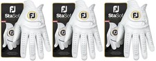 THREE (3) New FootJoy STASOF Golf Gloves, PICK A SIZE picture