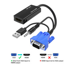 MT-VIKI VGA+AUDIO to HDMI Adapter 1920*1080 60Hz HD Converter For HDTV PC Laptop picture