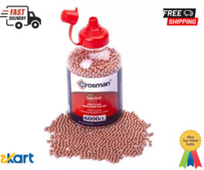 Crosman 6000 Count Airgun Pistol BBs Pellet Steel Metal 4.5mm Copper-Coated .177 picture