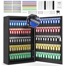 Uimoso 200-Key Cabinet Key Lock Box with Adjustable Racks & Colorful Key Tags picture