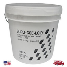 Duplicating Hydrocolloid Material 16 lb Pail for Stone Gypsum Dental Models picture