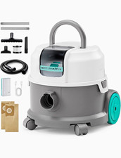 HAUSHOF 24V Cordless Wet/Dry Canister Vacuum 2.5 gal Bagged 250W picture