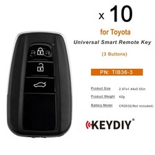 2026 Newest KEYDIY KD TIB36-3 Universal Smart Remote Key for Toyota 3 Buttons picture