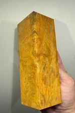 Stabilized K&G  Cheese wood  Burl Turning  Blank   5.95 x  1.95 x 2     (191) picture