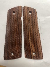 Caspian 1911 Hogue Kingwood Grips DAMAGED READ AD (#46) picture