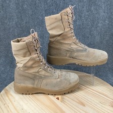 Belleville 390 DES Desert Combat Boots Mens 12.5 Wide Lace Up Comfort Beige picture