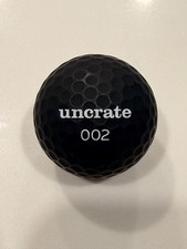 Vice x Uncrate Matte Black Golf Ball 002 Limited Edition- Brand New picture