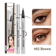 Black Liquid Eyeliner Pen Waterproof Smudge‑Proof Long Lasting Eye Makeup Liner picture