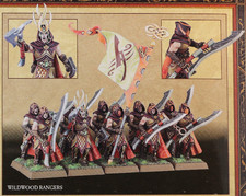 Warhammer TOW Wood Elf Realms Wildwood Rangers (10) NEW NO BOX picture