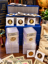 ESTATE SALE FIND, OLD US COINS, GOLD, .999 SILVER BARS, BULLION, RARE U.S. BILLS picture