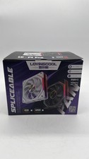 Lovingcool ARGB 120 mm case Fans with accessories pack of 3- Black picture
