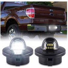 2X FOR FORD F150 F250 F350 LED LICENSE PLATE LIGHT TAG LAMP ASSEMBLY REPLACEMENT picture