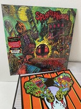 Splatterhouse Video Game Vinyl Record Soundtrack LP Purple Black + Art Print VGM picture