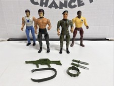 Coleco Rambo: The Force of Freedom action figures - Lot of 4 picture