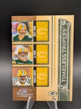 2007 Donruss Classics #TT-7 Driver Favre Hawk Timeless Triples Silver /250 RARE picture