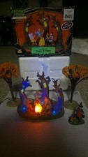 Lemax Spooky Town  Scary Stories (Item #04723)2010 Retired For Repair Or Parts picture