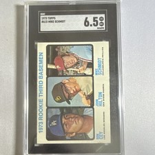 1973 Topps High Number #615 Rookie 3B Schmidt Cey Hilton SGC 6.5 picture