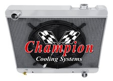 KR Champion 3 Row Radiator W/ 16