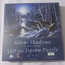 Sunsout Wildlife 550 Pc Jigsaw Puzzle #28499 Wolves 