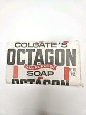 Vintage Octagon Colgate All Purpose Soap 7 OZ Bar NOS picture
