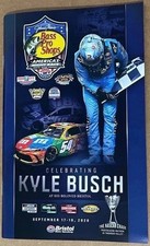 NASCAR 2026 Bristol Motor Speedway Bass Pro Shops Night Race Program Kyle Busch picture