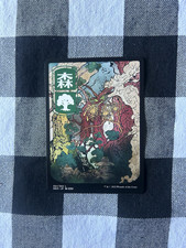 Magic The Gathering Kamigawa Full Art Land Forest #301 picture