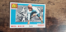 1955 TOPPS ALL-AMERICAN #28 (RC) Melvin J Hein Beckett high book $100 picture