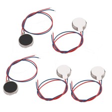 5pcs DC3V/0.1A 1.5V/0.05A 10x2.7mm Coin Mobile Vibration Motor New picture