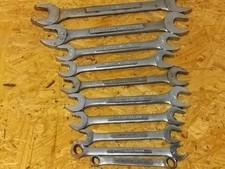 Vintage Craftsman V Series Wrench Lot 10 Piece Set SAE Double Open End -Box End picture