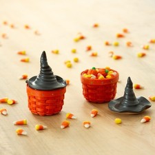 Dresden & Company - POTTERY WITCH HAT & Basket SET - 2026 - Longaberger Weavers picture