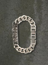 ED HARDY “Death or Glory” 8.5” STAINLESS STEEL BRACELET picture