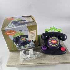 VTG 90s NICKELODEON Talk Blaster Telephone Landline Cord Single Line W/ Box NEW? picture