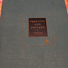 Progress and Poverty Henry George HC The Modern Library Random House 1879 picture