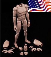  MX02-A 1/6 Movable Europe Skin Men's Body Figure Body Model Fit 12