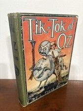 Tik-Tok of Oz by L. Frank Baum Early Print With 12 COLOR PLATES HC Book (READ) picture
