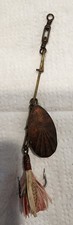 GM Skinner Clayton N.Y. Spinner Fishing Lure Fish hook Vintage US & Canada 1847  picture