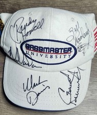 Vintage 2001 Bassmaster University Signed Hat 6 Pro Anglers Auburn Alabama picture