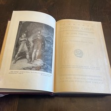 Antique The Scottish Chiefs By Jane Porter Scotland history William Wallace etc  picture