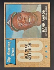1968 Topps - Sporting News All-Stars Hank Aaron #370 EXMT picture