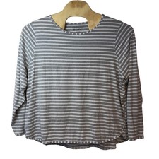 Coolibar Heyday Side Split Shirt Size XL Striped UPF 50+ Lightweight Breathable picture