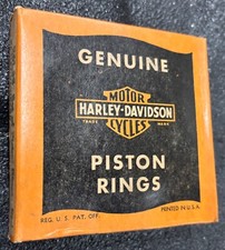 261-38 NOS 22355-38 Original Harley STD Piston Ring Set 45