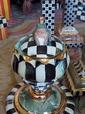 MacKenzie-Childs Frog Prince Lidded Ceramic Dish picture