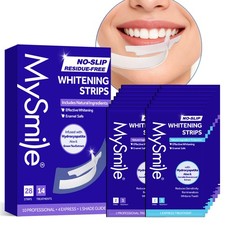 MySmile 28pcs nHA Teeth Whitening Strips Anti-Sensitivity White Strips picture
