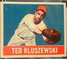 1948 Ted Kluszewski Image Used For 1948 Leaf Card Type 1 picture