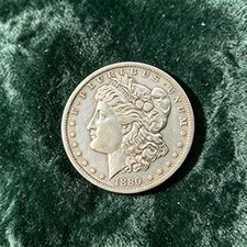 90% Silver 1880-S Morgan Dollar Choice BU Uncirculated picture